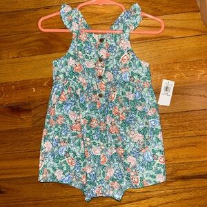 NWT Floral Romper